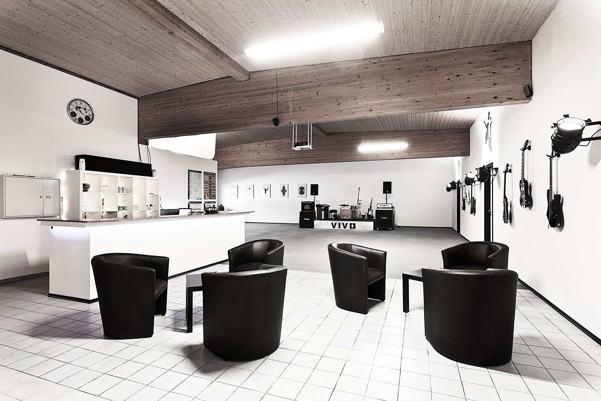 Wartebereich der VIVO Musikschule